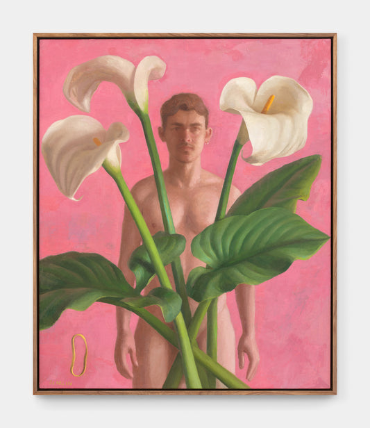 The Hypochondriac (Self Portrait with Lilies)