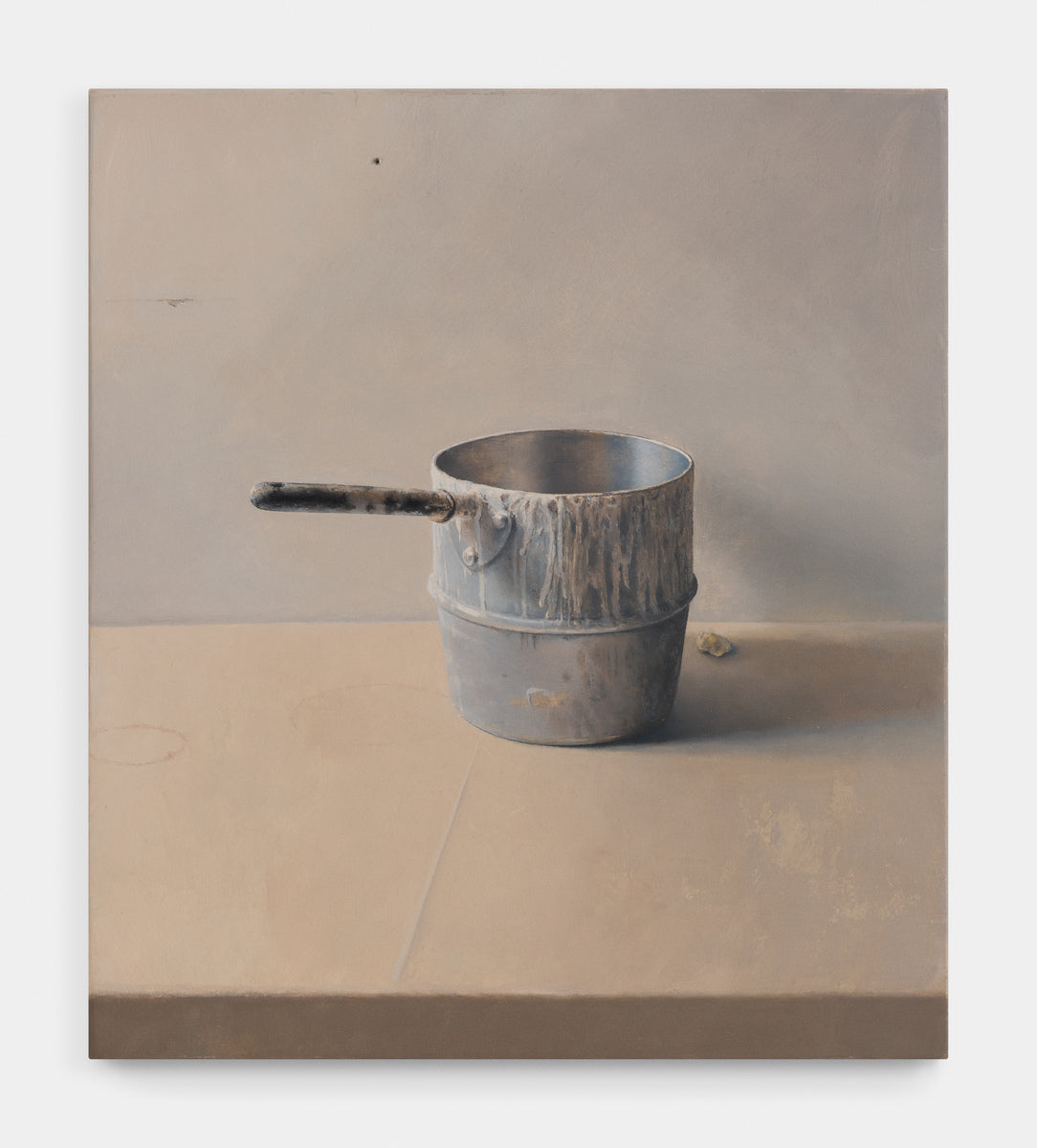 Still Life With Gesso Pot & Crystalline Damar Resin