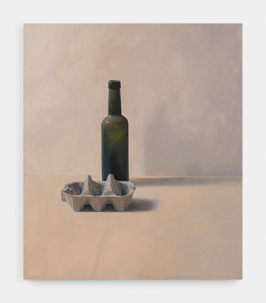 Still-life with Bottle & Egg Box