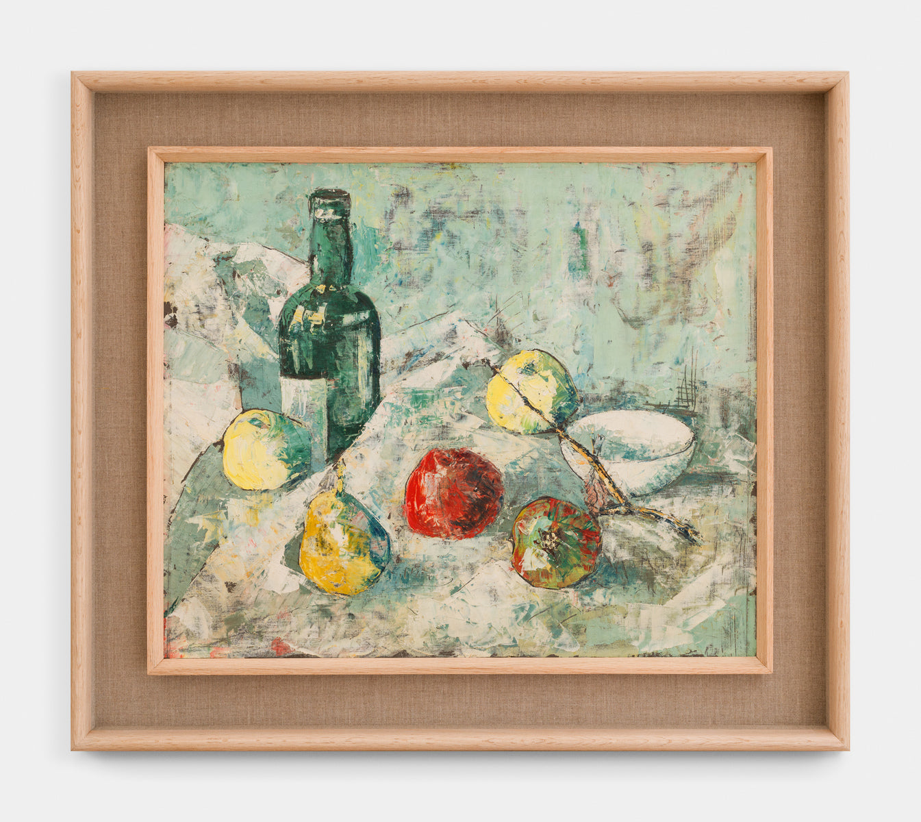 Still Life with Bottle and Fruit